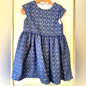 Kate Spade New York kids dress size 3Y Kimberly Medallion Lace Dress.